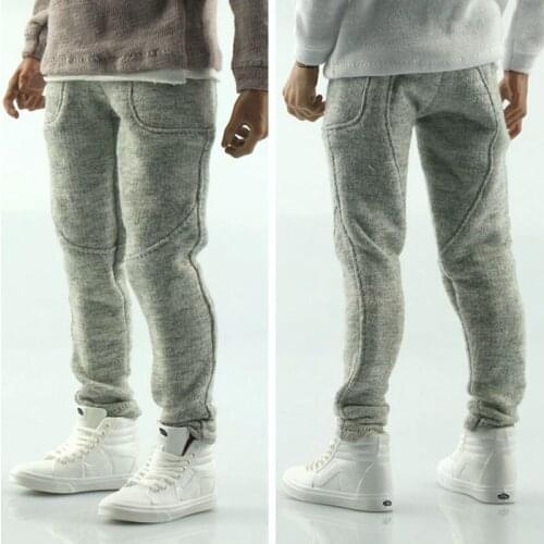 1/6 Scale Male Soldier Toy Character Model Trend Casual Sports Pants Toy Accessories Suitable for 12 Inch Active Doll Body