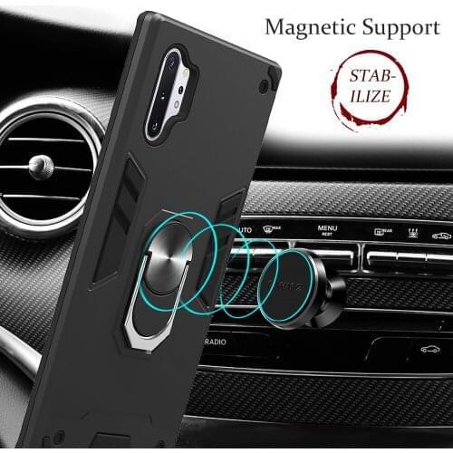 100pcs/lot Hybrid Armor 2 in 1 TPU+PC Back Phone Case For Samsung Galaxy A10 A10S A20 A30 A20S M10 M20S A40 Car Ring Bracket