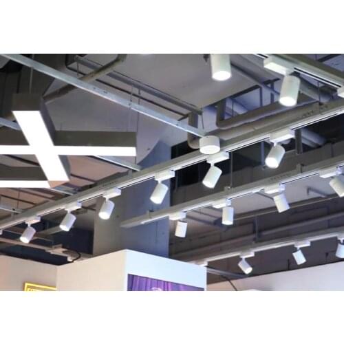 20W 30W 40W ZOOM COB LED Track Light Spot Wall Lamp Spotlight Tracking LED AC110V/240V Noverty light