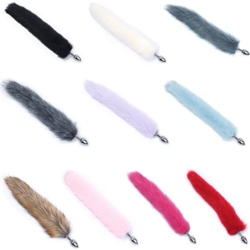 Ddlg Porno Sex Shop Anal Toys for Woman Adult Butt Plug Bondage Fox Tail Plug Role Play Cosplay Accessories Erotic Bdsm Pet Play