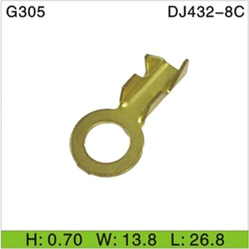 Free shipping 1000pcs Car Electronics & Motorcycle Accessories & Parts G305 Female terminal connector