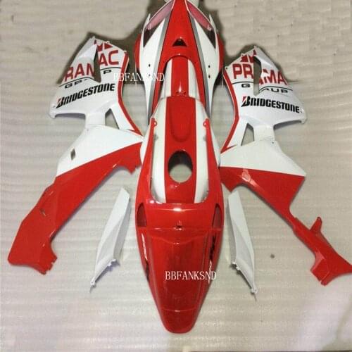 CBR 600 RR F5 05 06 Motorcycle Fairings Fit For Honda CBR600RR 2005-2006 ABS Plastic Injection Molding Fairing Kit White Red