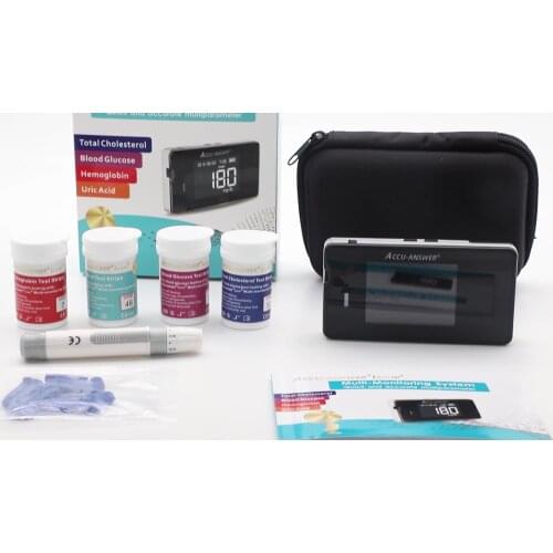 Accu-answer Multi-Monitoring Meter Popular Glucometer with Test Strips