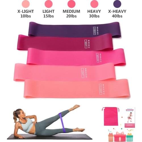 Hot Sale High Quaity Latex Gym Workout Exercise Loop Bands Set Resistance Loop Band