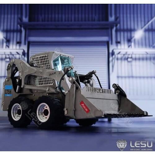 LESU 1/14 Metal Aoue-LT5H Wheeled Skid-Steer Loader RC Hydraulic DIY Model Sound Presell TH17188-SMT3