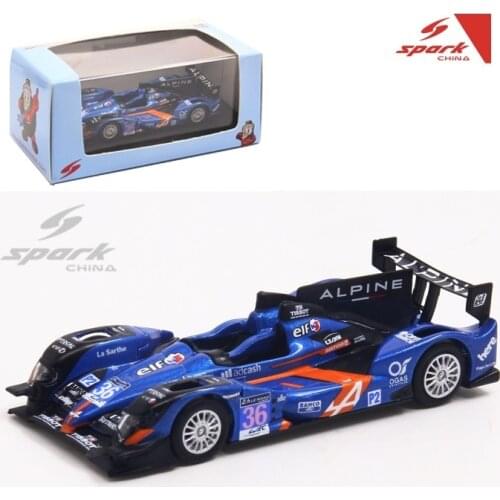 Spark 1:64 Alpine A450b n.36 Le Mans 2015 Diecast Model Car