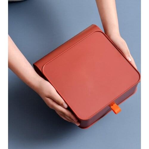 New Plastic Desktop Organizer Drawer Office Accessories Storage Boxes Stackable Large Capacity Makeup Organizer Storage Stand