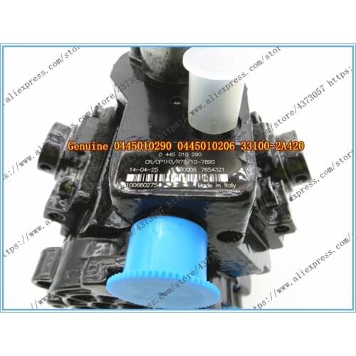 Genuine and New Common Rail Pump 0445010290 0445010206 for 33100-2A420