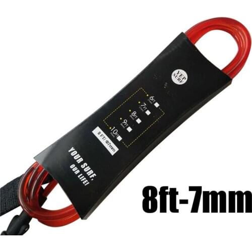 Straight Leash 8ft 7mm Surfboard Leash Yep.surf Super strong webbing Neoprene Strape