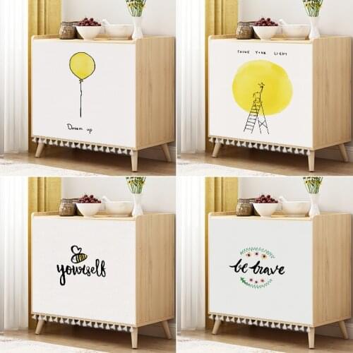 Ballon Cabinet Short Curtains Dustproof Half-curtain for Kitchen Storage Shelf Wardrobe Cover Window Door Curtain Home Decor