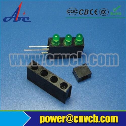 PL-009-4F led holder/ led spacer support/plastic led spacer 94V-2 Nylon66 plastic led spacer