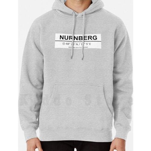 Nurnberg Hoodies Long Sleeve Nurnberg Nurnberg Coordinates I Love Nurnberg Nurnberg Landmark Nurnberg Artwork