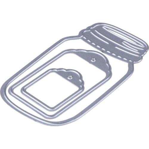 DIY Wishing Bottle Metal Cutting Die Stencils Template Scrapbooking for Album Photo Embossing Folder DIY Paper Cards Stamps