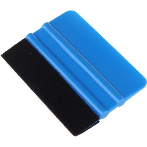 Vinyl Wrap Film Card Squeegee Car Foil Wrapping Suede Felt Scraper Auto Car Styling Sticker Accessories Window Tint Tools