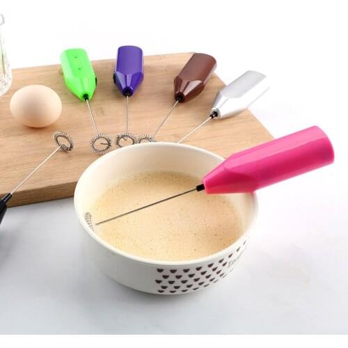 Milk Coffee Frother Foamer Kitchen Accessories Mini Handheld Stirrer Electric Egg Beater Gadgets Milk Drink Coffee Whisk Mixer