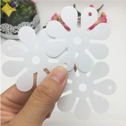 500g 55mm Flat Flower Sequins For Crafts Sewing DIY Garment Accessories Customized Confetti Spangles With 3 Holes