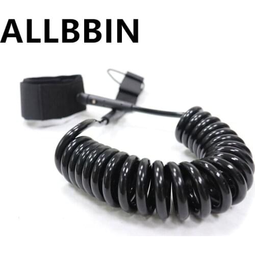 Surfboard accessories kite foot rope protective traction rope sports board paddle board black elastic set foot rope quality