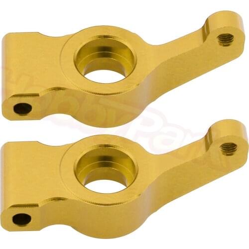 Aluminum Rear Hub Carrier (L/R) For 1:10 Electric Himoto E10MT E10MTL Bowie Monster Truck Upgrade Parts 31005 33002G