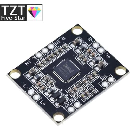 1pcs/lot PAM8610 digital power amplifier board 2 x15w dual channel stereo mini class D power amplifier board