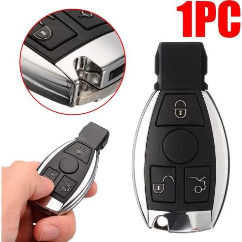 3 Buttons Remote Car Key Fob 433MHz BGA With Chip Replacement For Mercedes Benz 2000 without Car Logo