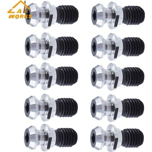 CAT40 45°0.740"Coolant Pull Stud Retention Knob for Mazak Fadal HURCO Okuma10pcs