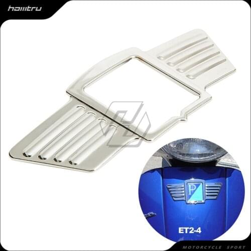 Motorcycle Chrome Wings Logo Trim Case for Piaggio Vespa ET2 50 ET4 150 GT200 GTS250ie