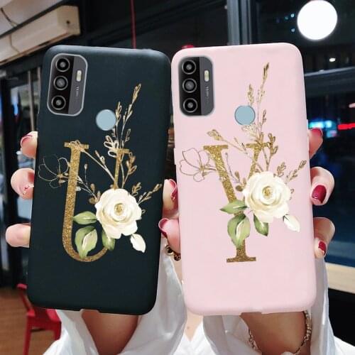 For OPPO A53 2020 Case Custom Name Letter Printed Silicone Phone Case Back Cover For oppo a53s 2020 A 53 53s A53 s oppoa53 Cases