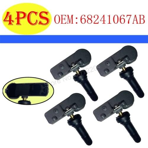 TYRE PRESSURE SENSOR FOR 2010 2011 2012 2013 2014 2015 JEEP GRAND CHEROKEE 433MHz TPMS SENSOR 68241067AB 68241067AA 56029398AB