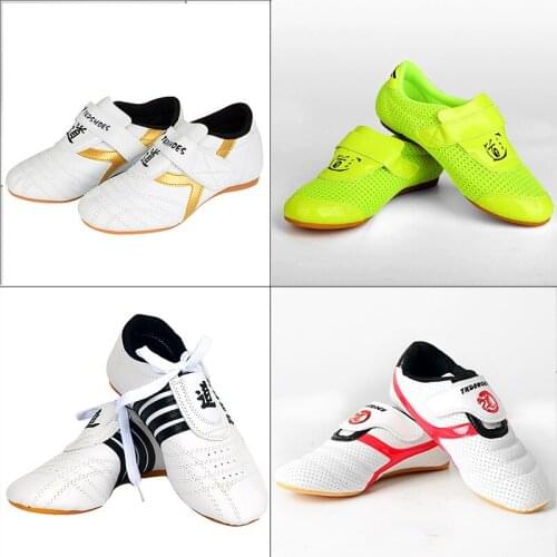 Childrens Taekwondo Taoist Shoes Adult Martial Arts Shoes Non-Slip Training Shoes Breathable Taoist Stage Performance Shoes