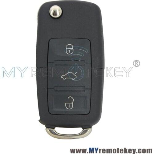 Remtekey Car Remote Key 1k0959753n 5fa009263 -11 For VW Eos /Golf /Jetta /Polo /Sirocco /Tiguan /Touran 2006 2007 2008-2013