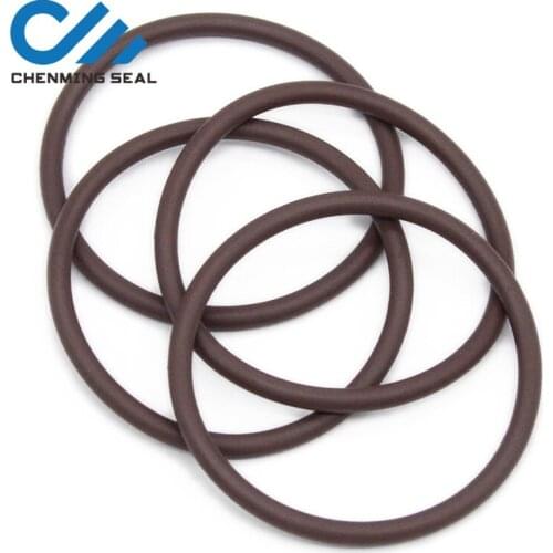 Brown O-Ring ID10.8*2.4 mm FKM rubber orings Viton Oil Ring 50pcs/ a lot
