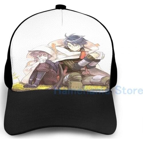 Fashion Log horizon Basketball Cap men women Graphic print black Unisex adult hat