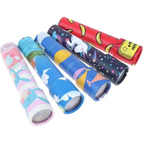 Fashion Rotation Kaleidoscopes Colorful Vintage Preschool Toys Random Gifts Kids Party Game Play