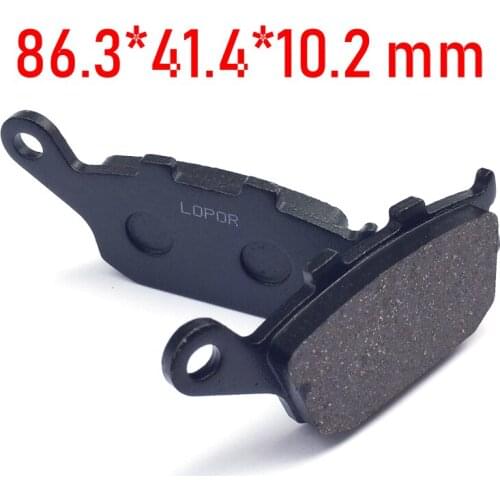 Motorcycle Rear Brake Pad for Suzuki SV650 DL1000 V-Strom 650 XF650 Freewind GSR750 GSX-S750 GSXS750 GSF1250 Bandit GSX1250