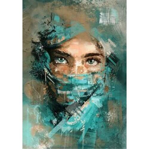 Singer X-factor DIY Embroidery Cross Stitch 11CT Kits Needlework Craft Set Cotton Thread Printed Canvas Home Decoration Room