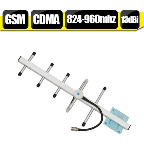 2G 3G CDMA UMTS 850 GSM 900 824-960mhz External Outdoor Antenna 8dBi Gain Outside Yagi Antenna For Cell Phone Booster Repeater