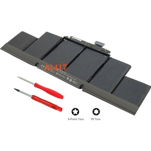 Genuine Battery for MacBook Pro 15" Retina A1398 2012 Early 2013 A1417
