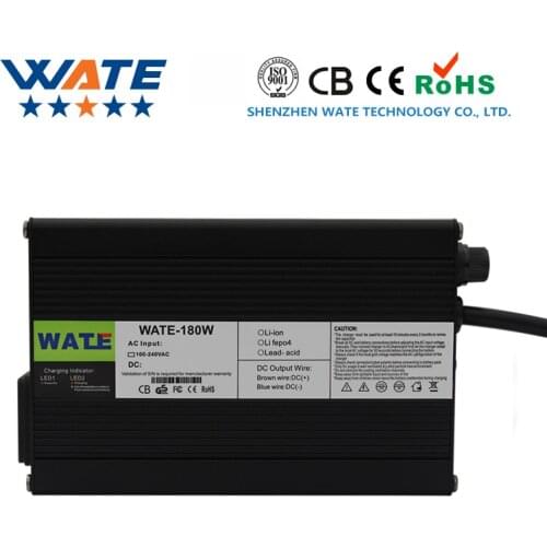 58.4V 3A LiFePO4 Battery charger 16S 48V LiFePO4 battery charger aluminum