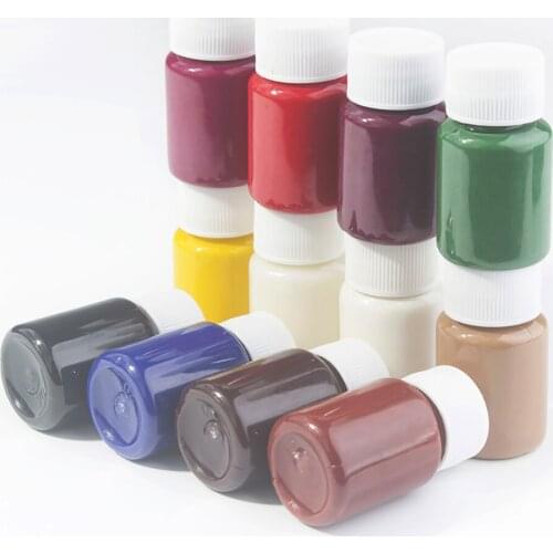 20ML Car Seat Repair Liquid Cream Leather Repair Tool Leather Vinyl Repair Kit For Leather Coat Car Seat Sofa Hole Scratch Crack