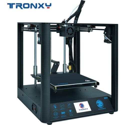 TRONXY D01 Silent Design High-precision 3D Printer Machine with Industrial linear guide rail and Titan Extruder impressora 3d