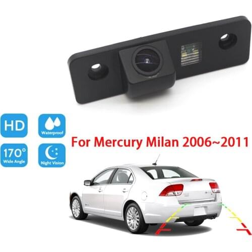 Car Rear View Reverse Camera For Mercury Milan 2006 2007 2008 2009 2010 2011 CCD Full HD Night Vision Back Up Parking Camera
