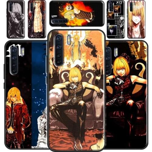 Mello Death Note Anime Case For OPPO A5 A9 2020 A31 A53 A52 A72 A15 A83 A91 A93 A1K A5S Find X3 Pro Reno2 Z Cover