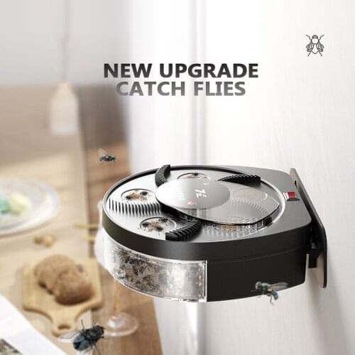 USB Electric Fly Trap Automatic Effective Flycatcher Control Insect Catching Artifacts Repeller Mosquito Flying Fly Killer