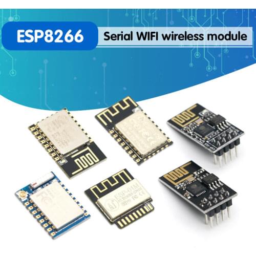 ESP8266 ESP-01 ESP-01S ESP-07 ESP-12 ESP-12E ESP-12F serial WIFI wireless module wireless transceiver