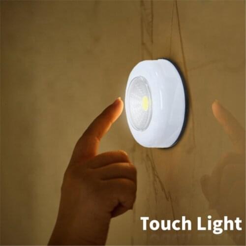 LED White Under Cabinet Light PVC Night Light for Cupboard Drawer Closet Bedroom Kitchen Decor Decoration