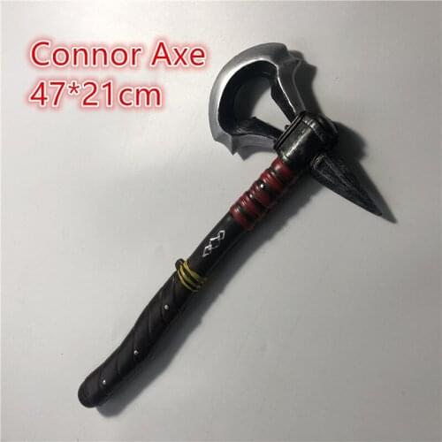 Cosplay Toy Assassins Connors Ken Way Desmond Lucy Axe Deluxe PU Axe Hatchet Toy Swords PU Ation Figure Toy Gift for Kids 47cm