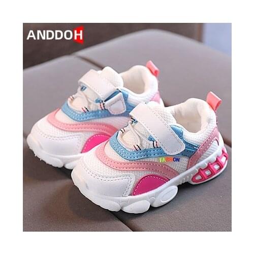 Size 21-30 Baby Non-slip Sport Shoes Children Breathable Sneakers with Soft Bottom Casual Shoes For Kids Boys Girls Toddler Shoe