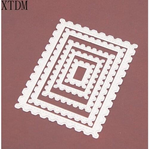 Metal craft rectangle paper die cutting dies for Scrapbooking/DIY Easter wedding Halloween Easter card