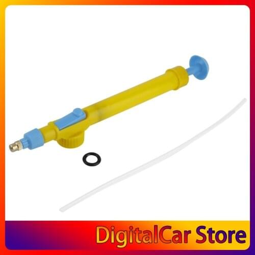 Mini Toy Guns Juice Bottles Interface Plastic Trolley Gun Sprayer Head Pressure Water Sprayer Spraying Head Gardening Supplies