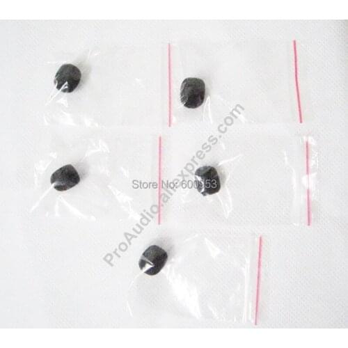 Mini Black Foam Covers for Black Headset lavalier Microphone Windscreen Windshield 2-3MM